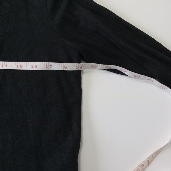 SANDRO // Lace Front Shirt - Picture 9 of 9